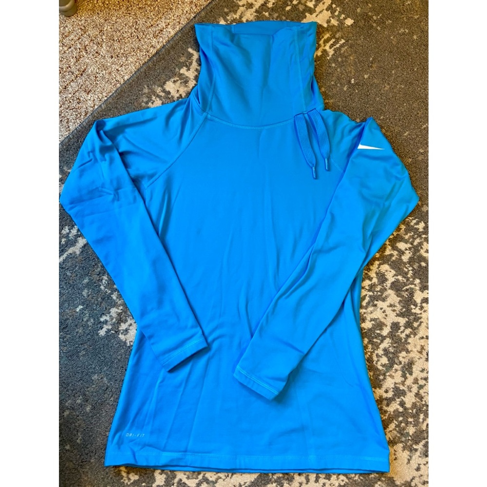 Nike Pro funnel neck fleece